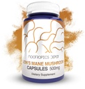 Nootropics Depot Lions Mane Mushroom Kapsler | 500 mg | 60 greve | Hericium Erinaceus | Hele frukting kroppen Mushroom Extract | Hjernehelse Supplement | Neuroprotective + Boosts Mood