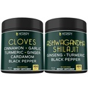 Bundle 7in1 Cloves Supplement og 5in1 Ashwagandha Shilajit