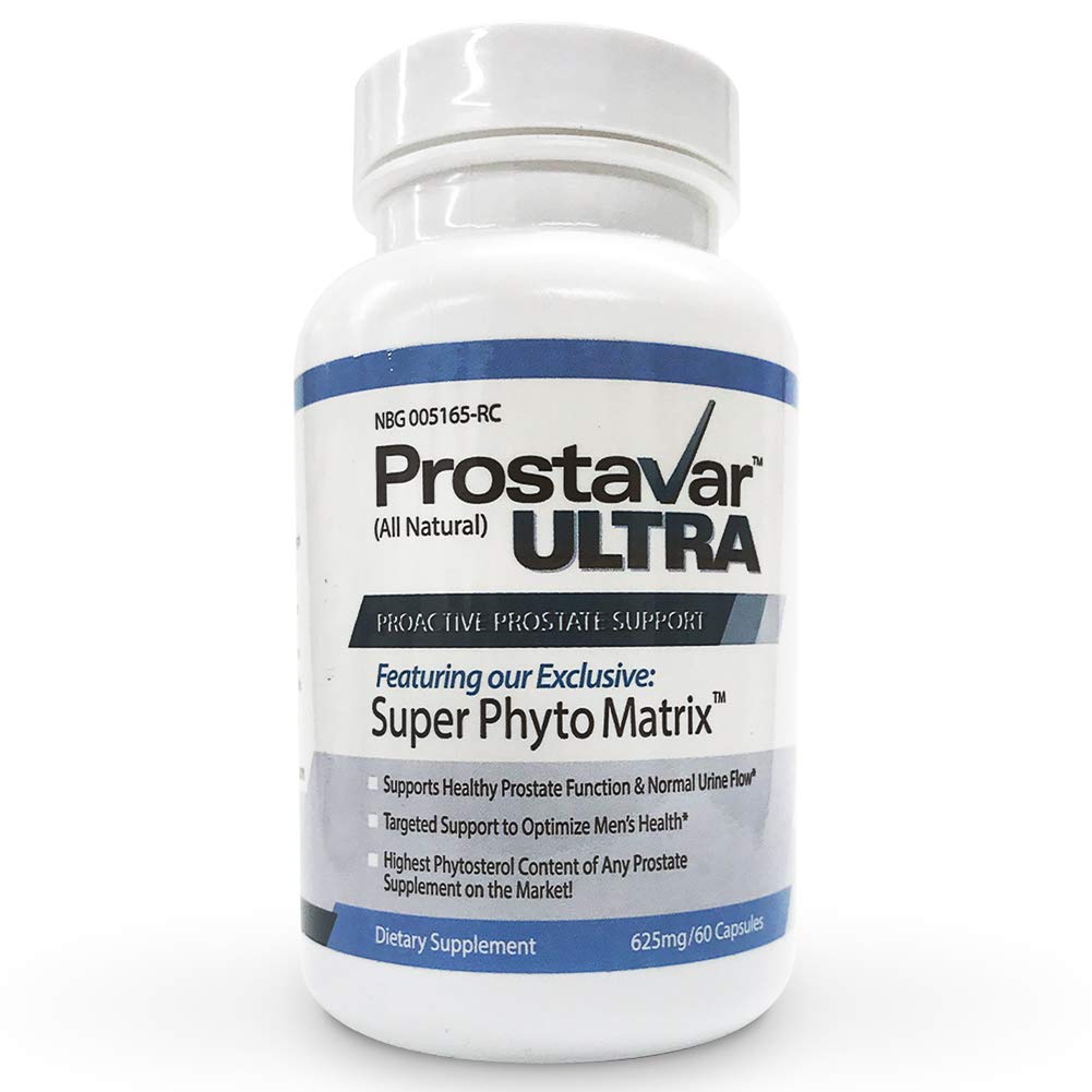 1 flaske ny forbedring fra produsenten av originale prostavar Ultra prostata støtte 625mg 90% Beta-Sitosterol & 320mg Sag Palmetto + Grape Seed Extract