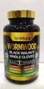 Wormwood Capsules Supplement for menn og kvinner, 10in1 Formel med svart valnut, hele klover, turmerisk, Cayenne Pepper & mer - Digestive, immun støtte - Nutrient Rich - 150 Kapsler