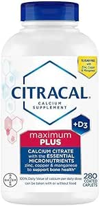 Citracals Maks pluss kalsiumcitrat + D3, 280 kapler