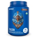BIRDMAN Falcon Vegansk Protein Powder Organic, Stevia & Sukker Free, Plant Basert Protein, Lav carb, Dairy Free, Keto, Non Whey Protein, Probiotiske, Era Protein ® Sjokolade Flavor - 37 Serveringer - 2.64lb