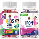 SUNNY SAM jern voksne med vitamin C & sink barn Gummies
