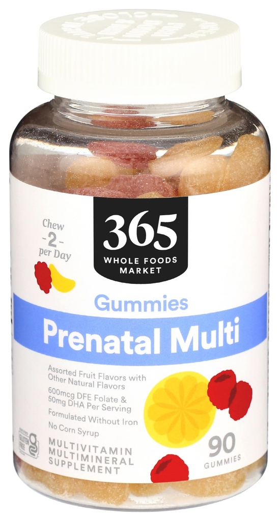 365 av hele matmarkedet, prenatal gummy, 90 greve