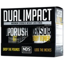 NDS Ernæring Maksimal styrke Dual Impact Stack - kraftig 2-i-1 Vekttap Kit kombinerer høy energi fettforbrenning XT termogen med Premium CLA Censor Body Toner (60 Caps & 90 Softgels)