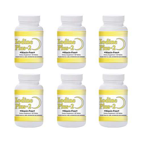 Naturlig Living Iodine Plus for lavtyroid – 6 flasker