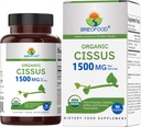 Brieofood Organic Cissus Quadrangularis 1500mg, 45 Services, Vegetarisk, Glutenfri, 90 Vegetariske tabletter