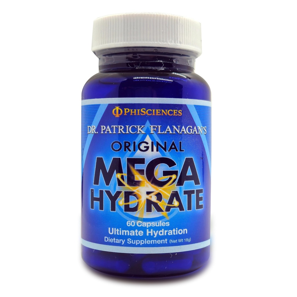 MegaHydrate 60 kapsler - Dr Patrick Flanagan by Phi Sciences