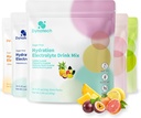 Dynatech Zero Sugar Electrolyte Drink Mix - Variety Pack - Hydration Powder Packets med 10 Elektrolyter og vitaminer | Ikke-GMO, Glutenfri, Vegan Electrolytes Powder Packets