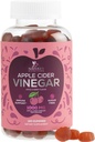 Vegansk Apple Cider Vinegar Gummy 1000mg - Sugar Free ACV Gummies Vitaminer Supplement med vitamin B12 for energi - Keto vennlig Digestion, Detox, rengjøringsstøtte - Gelatin-fri, ikke-GMO - 120 Gummies