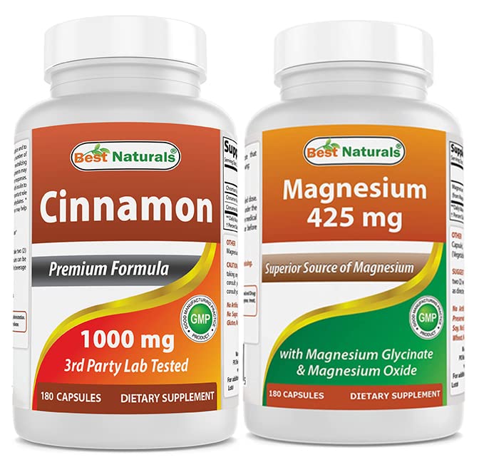 Kanel 1000 mg og magnesiumglycinat 425 mg