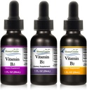 HoneyCombs flytende dråper 1oz Hver lagre 10% - vitamin B5 (Pantothenic Acid) + vitamin B2 (Riboflavin) + vitamin B1 (Thiamin)