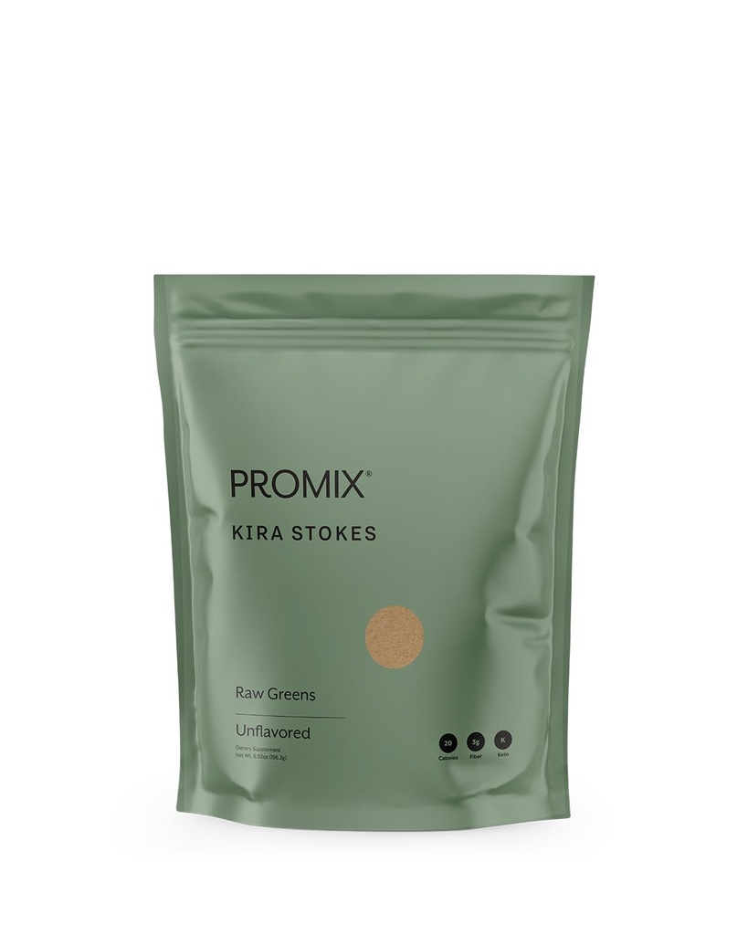 PrMOD Nutrition Raw Greens Superfood Blend - Sprouted Alfafa, Wheatgrass, Ashwagandha, & Rhodiola - 30 Services