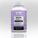 Brain brensel + DMAE blanding minne Supplement for fokus, Mood, Mental energi for travle menn og kvinner - 60 kapsler, laget i USA