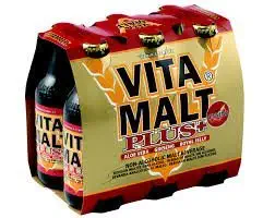 VITAMALT Plus Energidrink med Aloe Vera-Ginseng-Royal Jelly - 6 Pack
