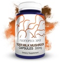 Nootropics Depot Tiger Melk Moshroom Kapsler | 300 mg | 60 greve | Lignosus rhinocerus Sclerotium | Kognisjon, Histamine, og pustende støtte