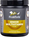 Senior Multivitamin for hunder – 350 Chewable tabletter med MSM, Superoksid Dismutase