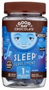 God dag mørk sjokolade melatonin for voksne [80 greve ] - fair handel ikke-GMO mørk melk sjokolade med kamille og melatonin 1 mg - voksen melatonin, voksen naturlig søvnhjelp Supplement