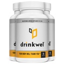 Drinkwel Premium Multivitamin Supplement - Pakke med 3 x 90 kapsler - Morgengjenvinning, Liver Support & Immune Support-Mjølk Thistle, vitamin C, sink, magnesium