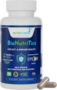 BioNutriTics – Probiotika ProBio LBS + Postbiotic EpiCor® for Gut Helse, immunstøtte Digestiv komfort fra anledningsgass og Bloating – 60 Kapsler