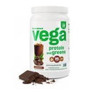 Vegaprotein og grønn proteinpulver sjokolade (19 porsjoner) - 20g plantebasert protein Plus grønnsaker, vegan, ikke GMO, eraprotein for kvinner og menn, 1,4lb (pakke mai Vary)
