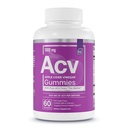 Essentielle elementer Apple Cider Vinegar Gummies fra moren - naturlig kildet, vegansk ACV med folsyre og vitamin B6 & B12 60 Count