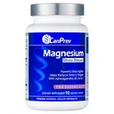 CanPrev Magnesium Bisglycinate med Ashwagandha, B5, B6 & Vitamin C, 90 Veg Caps, 30-dagers forsyning, støtte hvilende netter og avslapping, hjelper energi og ubehag funksjon, Vegan, ikke-GMO, Dairy, Soya, Gluten