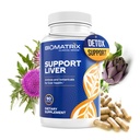 Biomatrix Liver Cleanse Detox & Reparasjon, Artichoke Extract Liver Helse Formula, Liver Supplement med Melk Thistle, Taurin, Metionin | 1 + måneds forsyning for menn og kvinner