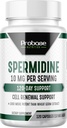 Probase Nutrition Spermidin (10mg 99% Spermidin 3HCL - tredjepart testet) 120 kapsler - 100x mer Potent enn hvete Germ ekstrakt, telomere helse og aldring 120-dagers forsyning - så effektiv som NMN