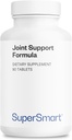 Supersmart felles støtte formel (høy potenskompleks) - med glukosamin, Chondroitin, hyaluronsyre, MSM - Felles støtte Supplement ® Ikke-GMO & Glutenfri - 90 tabletter