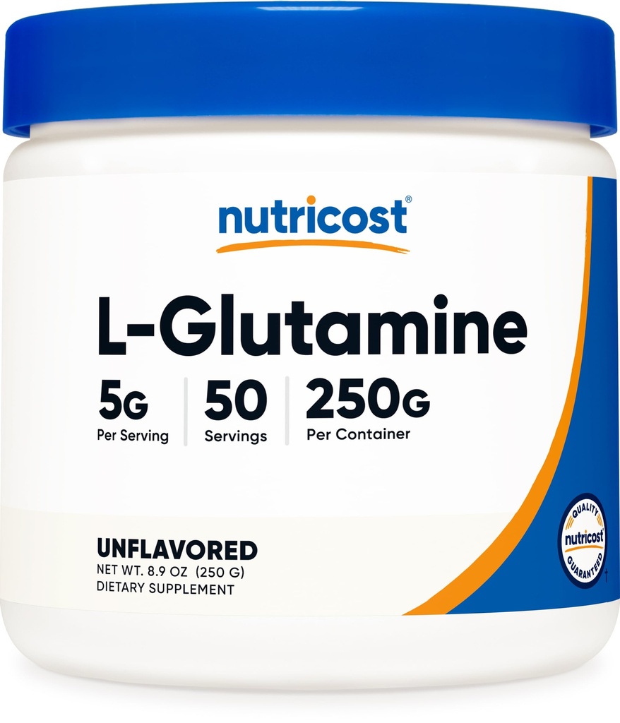 Nutricost L-Glutamin pulver 250 gram