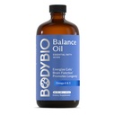 BodyBio Balance Oil - Vegansk Omega 3 6 Supplement - Cold-Pressed Saflower & Flaksfrøolje - støtter hjernefunksjon, sunn hud og Mood