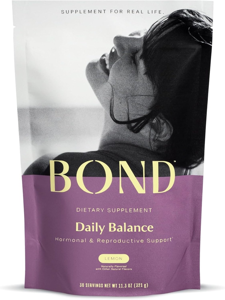 BOND Prenatal Vitamin Drink for kvinner med jern, støtter hormonbalanse, Folat & B12 for energi og ro, Omega-3 for Fetal Brain Development, Magnesium, D3, B6, Vegan, Ikke-GMO, 30-dagers forsyning