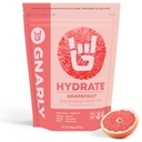 Gnarly Nutrition Hydrate Electrolyte pulver – Ruby rød grapefrukt trening Hydration Drink Blanding – NSF Innhold sertifisert – Electrolyte løsning, ytelse og gjenoppretting – Ruby rød grapefrukt, 14.10 oz