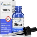 Biotin flytende dråper laget i USA - Flott for hår, hud, negler 500% DV per servering - 36 Services per container - Flott for menn, kvinner, barn - Vegan vitamin B7 flytende - bulk størrelser også tilgjengelig