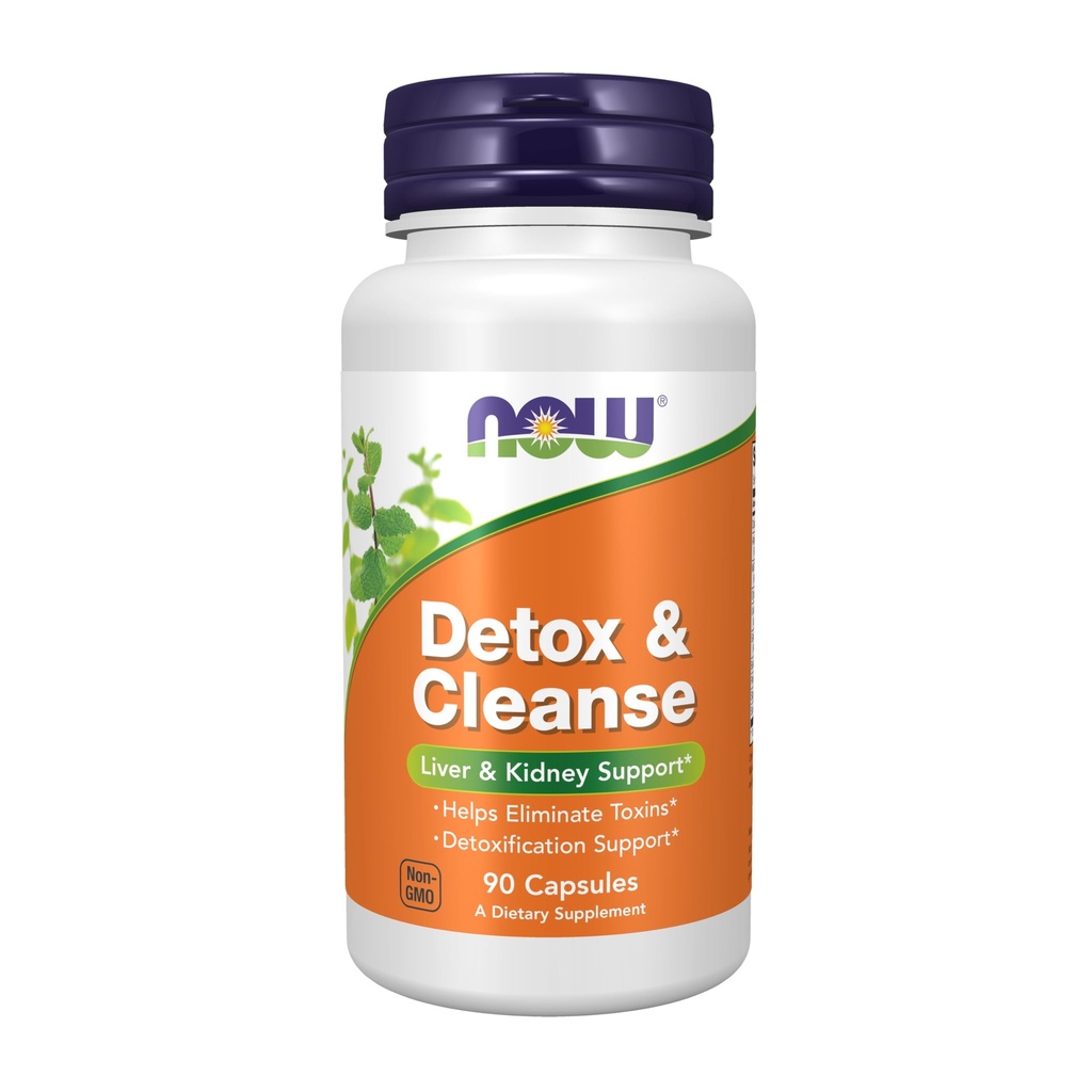NU Kosttilskudd, Detox og Cleanse, 90 Veg Kapsler, lever og nyre støtte