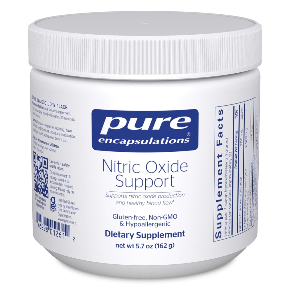 Rene innkapslinger Nitric Oxid Support ® støtter sunn oksygensirkulasjon og fremmer energiproduksjon i muskler ® 5,7 Ounces