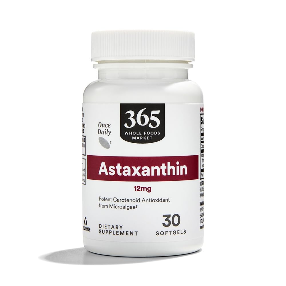 Hele matmarkedet, Astaxanthin 12 mg, 30 ct