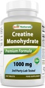 Beste Naturals Kreatin Monohydrat 1000 mg 240 tabletter