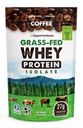 Muligheter Kaffe Whey Protein pulver - Lav karbohydrat & keto vennlig - Grass Fed Whey Isolate + colombiansk kaffe - 60 mg koffein for energi - Før eller post Trening Drink Mix, Latte, Shake & Smoothie 1lb