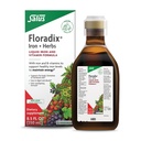 Floradix jern og urter - flytende urtetilskudd for energistøtte - jerntilskudd med vitamin C & vitamin B kompleks - for menn og kvinner - 8,5 fl oz