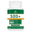 700MG Sod Superoksid Dismutas Supplement - høy potens Antioksidant Supplement for cellulær helse - 60 kapsler