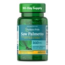 Puritans Pride Saw Palmetto Extract 160 mg, Tradisjonell urte kosttilskudd for menn prostata og urin helse støtte, 60 Rapid Release Capsules
