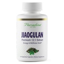 Paradise urter Jiaogulan, Vital energi Adaptogen, Aktiv Helspektrum, Super Potent, Ultra ren, Vegan, Ikke-GMO, Glutenfri 60 Vegetariske kapsler