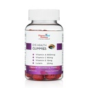 Øye Helse Support Gummy - Vitamin A + C + E + Lutein - Glutenfri, Vegansk Vennlig Supplement - 60 greve