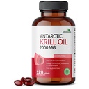 Futurebiotika Antarktis krill olje 2000mg med Astaxanthin, Omega-3s EPA, DHA og Fosfolipider - 100% ren premium krill olje tungmetall testet, ikke GMO - 120 Softgels