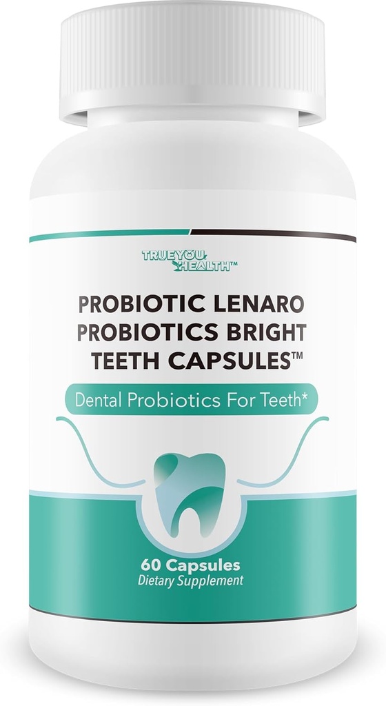 Probiotika Bright Tenth Capsules - Våre beste tannprobiotika Hvite tenner - Tannprobiotika Bright Whitening Tenth Mousse Alternative kapsler - Probiotika for tannprobiotiske Munn