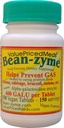 Bean-Zyme gass relief for voksne Extra Styrke (150 ct) er 400 GAUL per tablett Alpha Galactosidase, Vegan, kostnad mindre, Digestive Enzyme kosttilskudd Naturlig Mat Enzyme