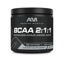 Amazing Muskel BCAA Amino Supplement | 2:1:1 Branched kjede Aminosyre forhold | Unflavored | Netto vekt 500 gram (1,1 Lb) | Ikke-GMO | Glutenfri | laget i USA