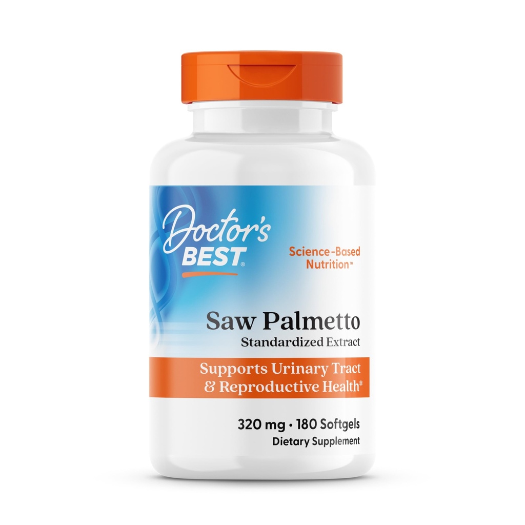 Doktorens beste så Palmetto 320 Mg Softgels, 180 Count